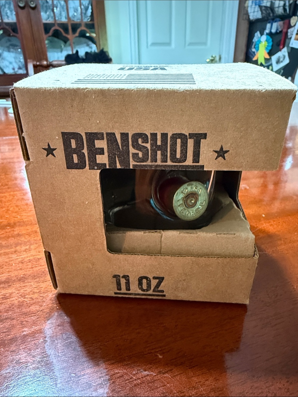 NIB BenShot 11oz Rocks Glass Tennessee Turkey
